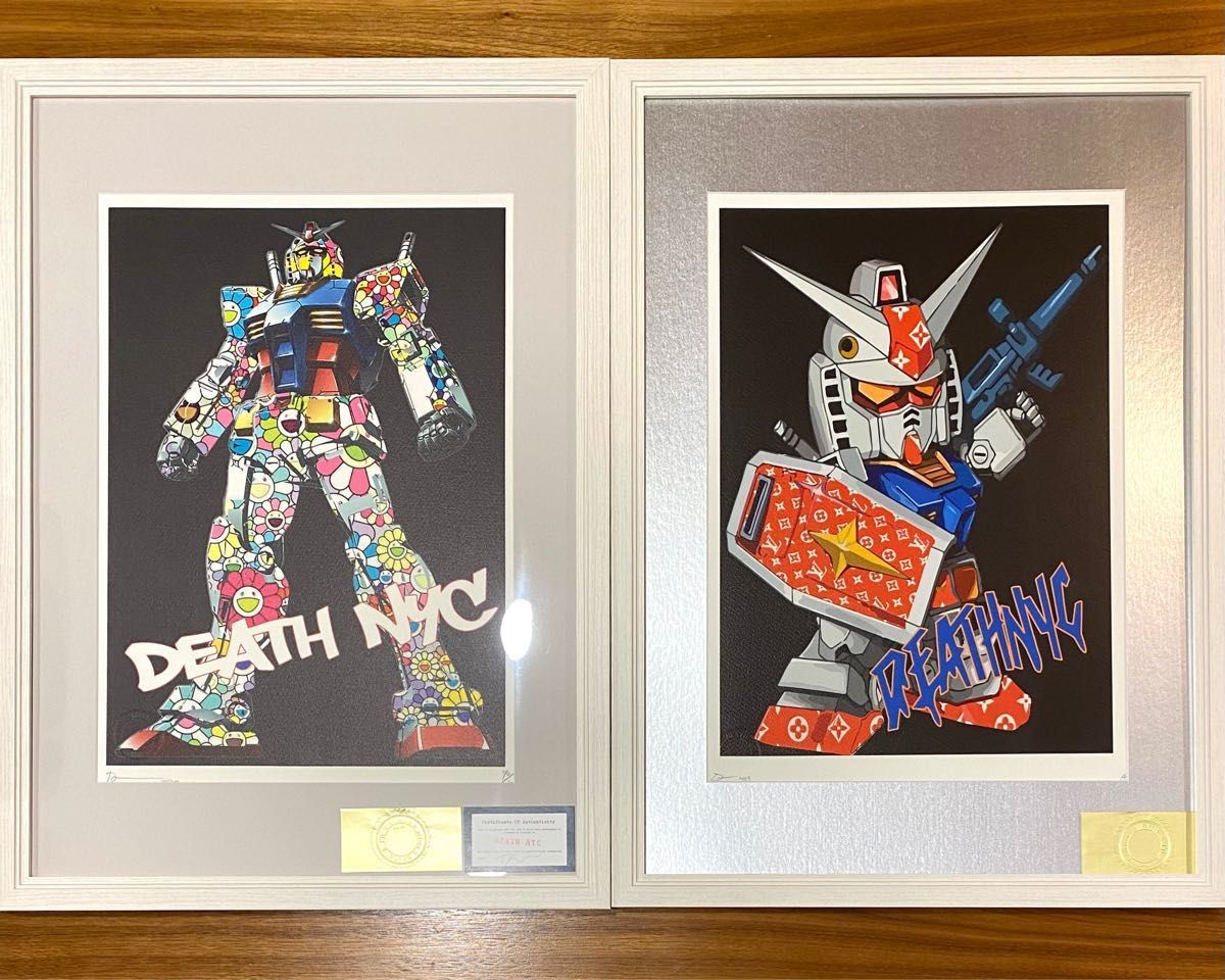 DEATH NYC デスニューヨーク シルクスクリーン ガンダム 2点｜Yahoo