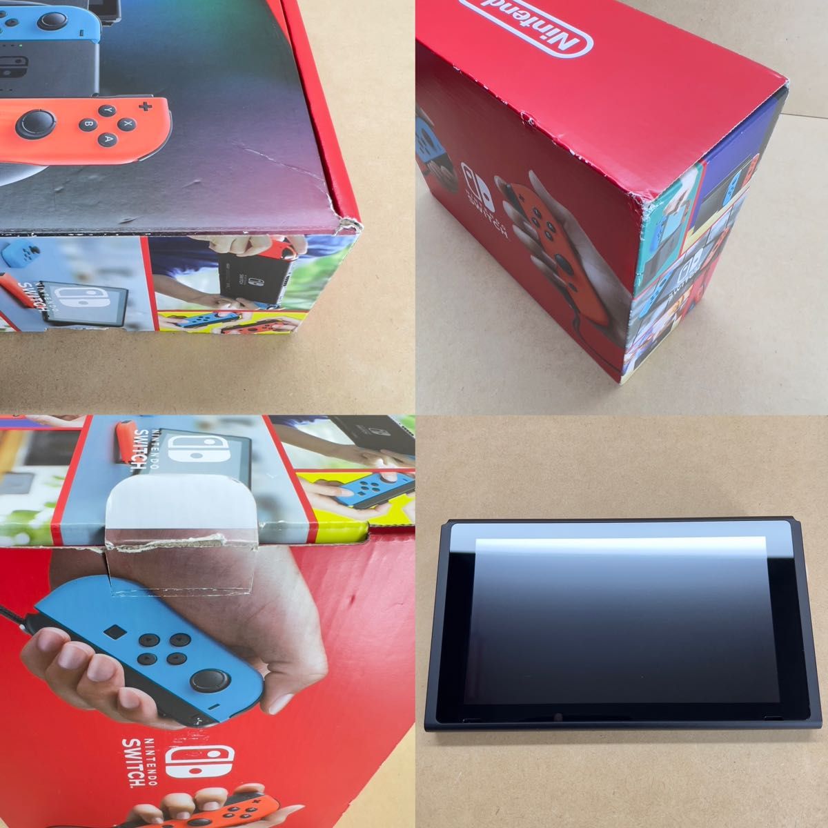 Switch》新型 ネオンブルー・ネオンレッド 2022年製 付属品完品