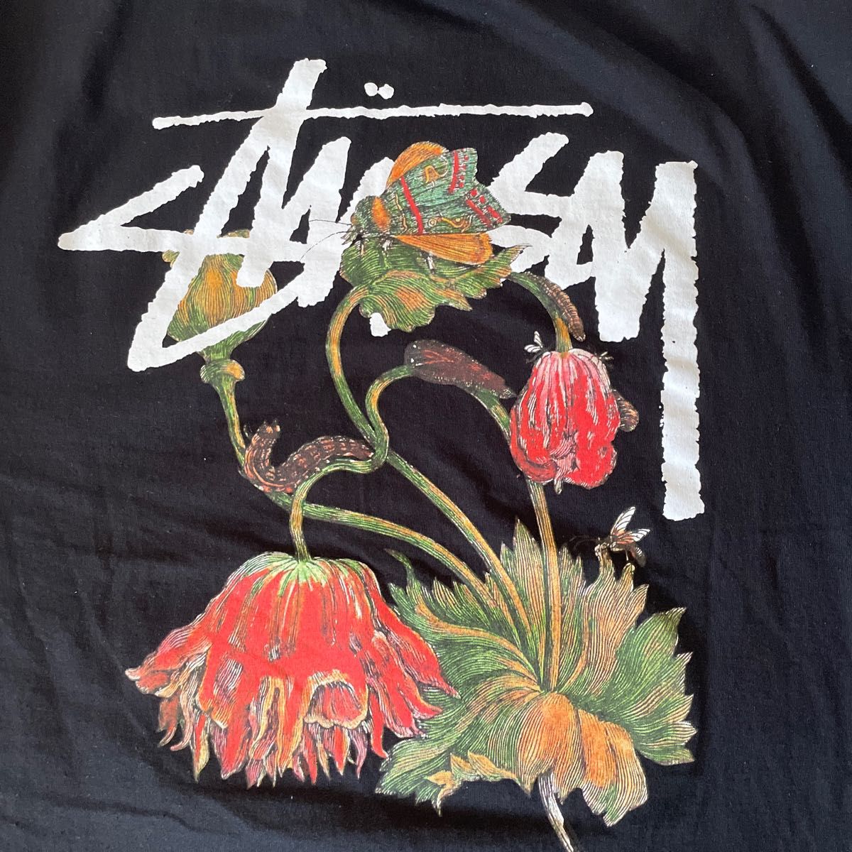 STUSSY WITHERED FLOWER TEE XLサイズ｜Yahoo!フリマ（旧PayPayフリマ）
