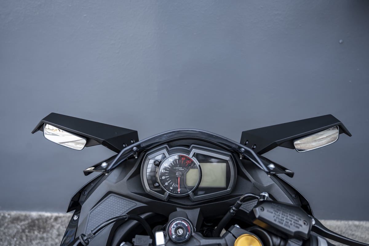 Speedergrey カワサキニンジャZX-25R/ZX-4Rシリーズ専用 大型ウィング