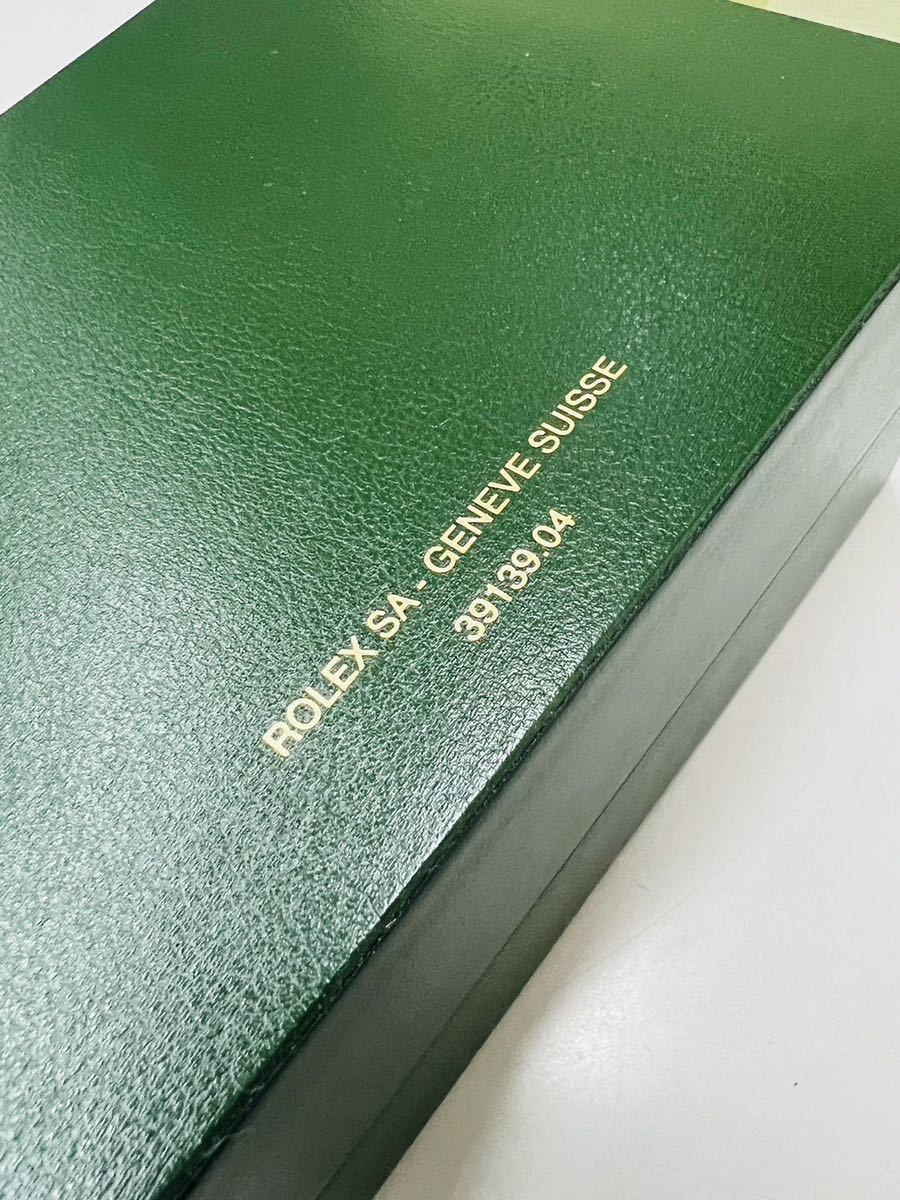 正規/純正品】ROLEX ロレックス 空箱 BOX ケース 39139 04 緑×グリーン