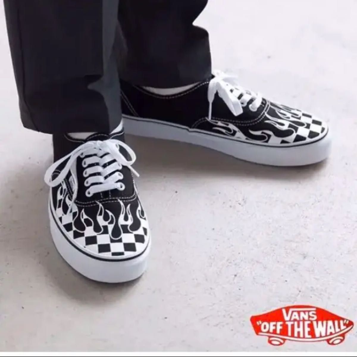 Vans Authentic Checker Flame US11 29cm｜Yahoo!フリマ（旧PayPayフリマ）