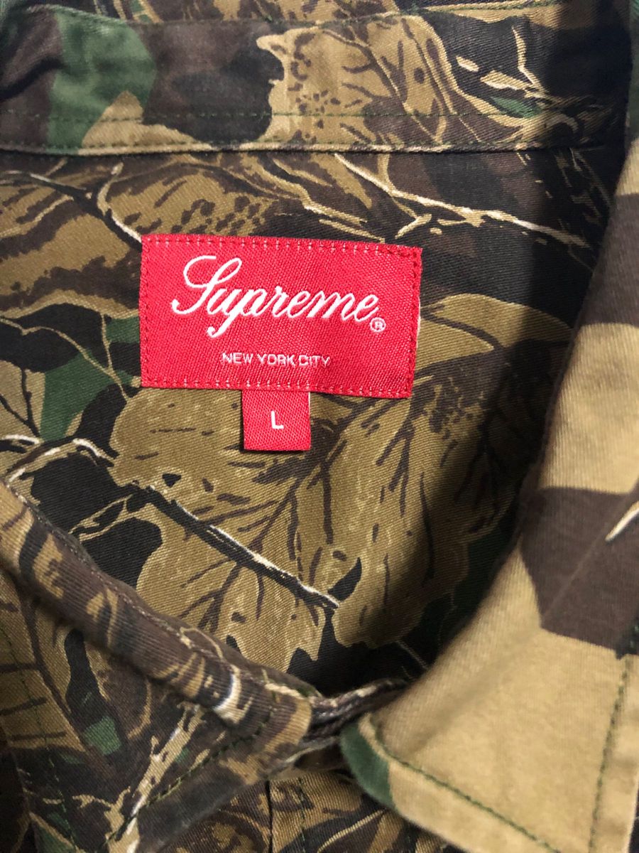 supreme 22fw snap work shirt L｜Yahoo!フリマ（旧PayPayフリマ）