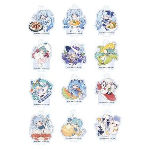 雪ミクオールスターズ アクリルスタンドコンプセット 新品未開封品