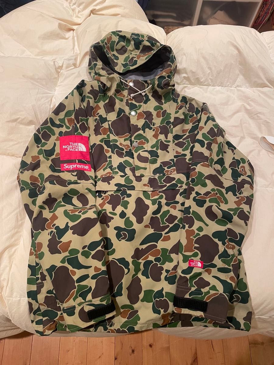 おまけあり】10SS Supreme x The North Face Expedition Pullover camo