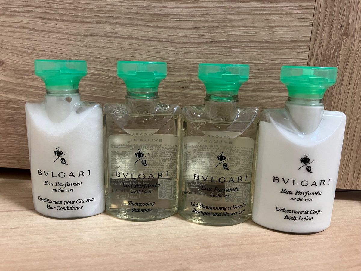ブルガリ アメニティセット BVLGARI ホテル 石鹸 コンディショナー