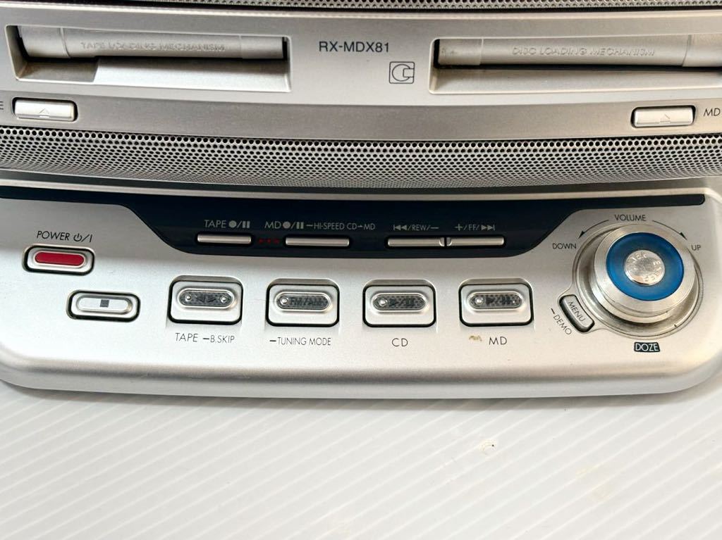 Yahoo!オークション - パーソナルMDシステム Panasonic RX-MDX81 パナ