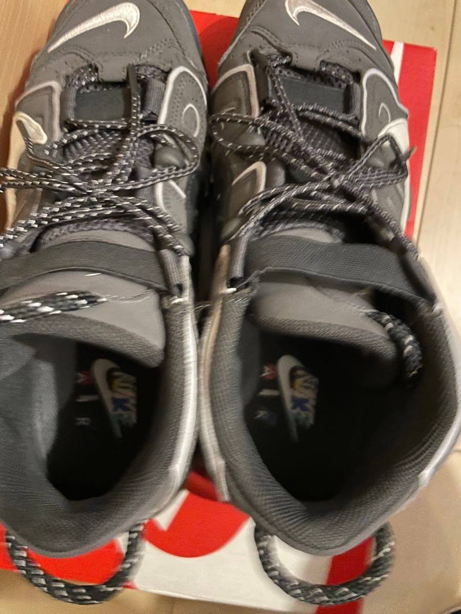 27 5cm】NIKE モアテン コピーペースト グレイ Nike Air More Uptempo