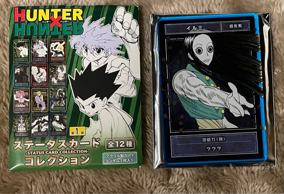 HUNTER×HUNTER ステータスカード コレクション イルミ｜Yahoo!フリマ