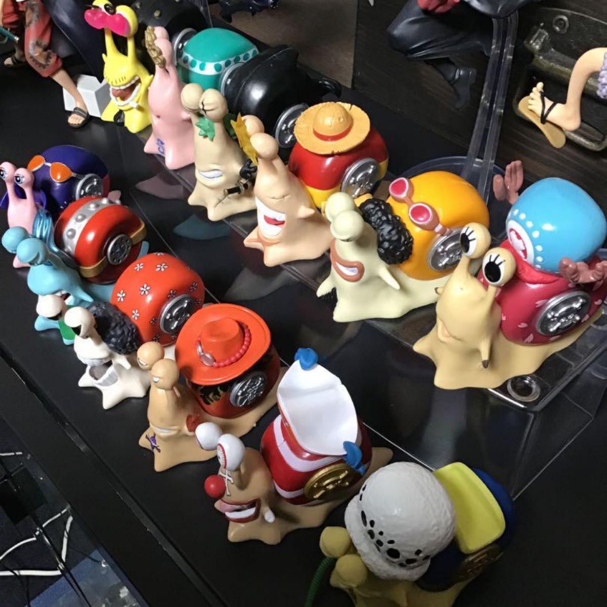ONE PIECE ワンピース/でんでん虫 電伝虫 12体セット フィギュア