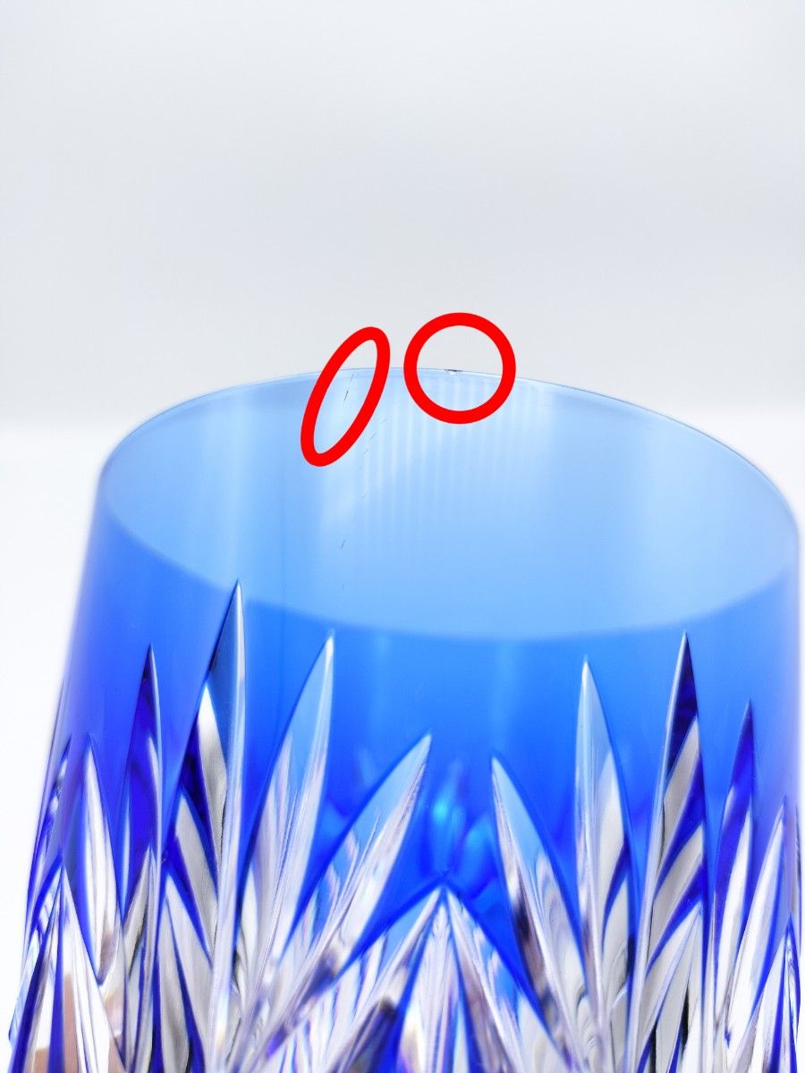 希少品 HOYA クリスタル 最高級ロックグラス（切子 江戸切子 薩摩切子