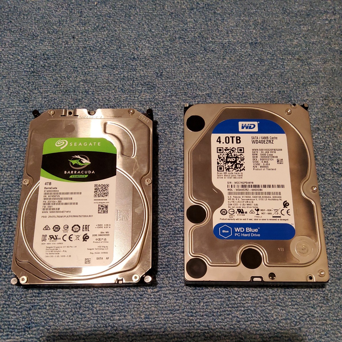 4tb 3 5inch HDD SATA WesternDigital seagate 2本セット｜Yahoo