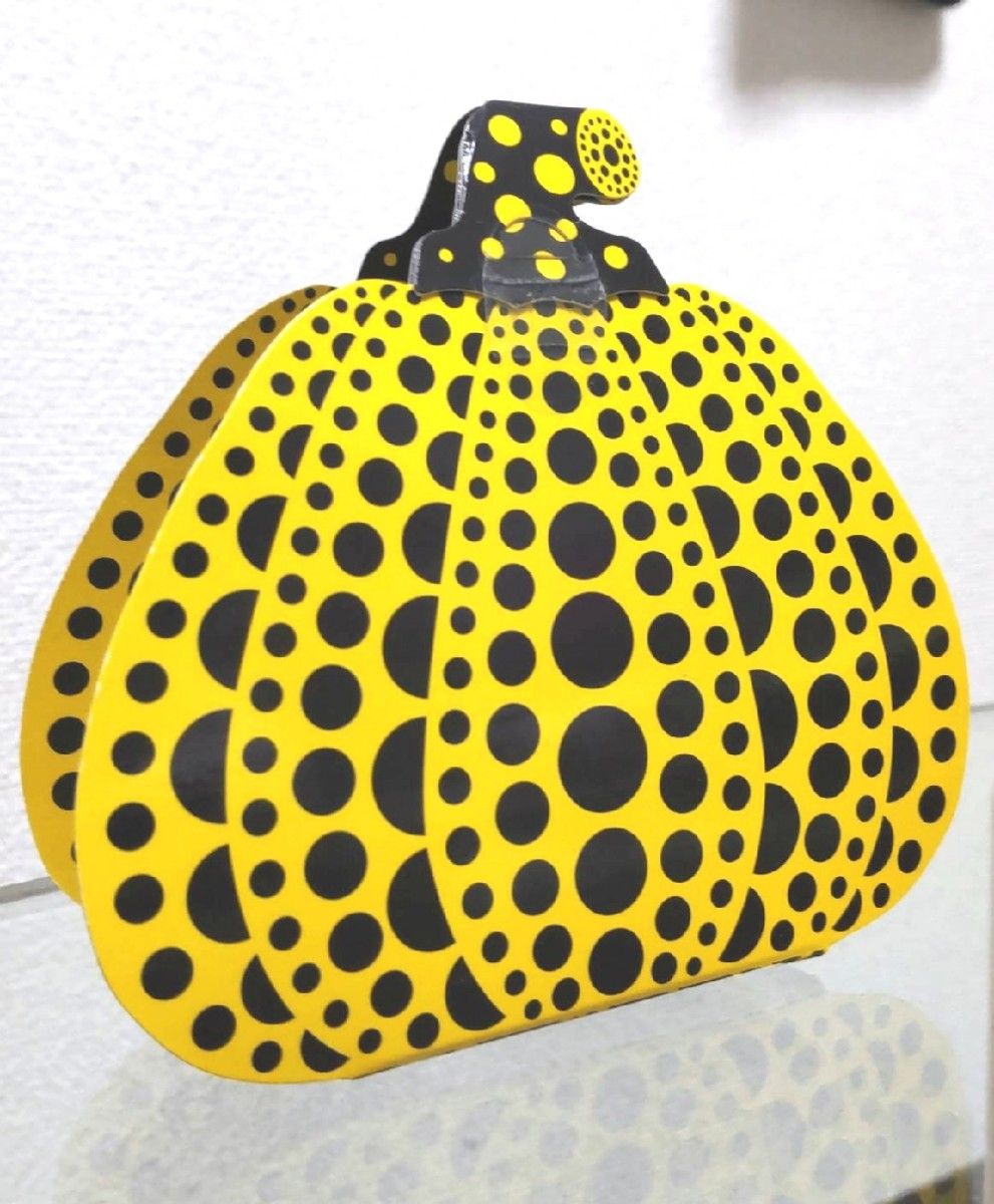 専用 かぼちゃ 油絵 草間弥生風 模写作品 F6 手描き 専用 かぼちゃ