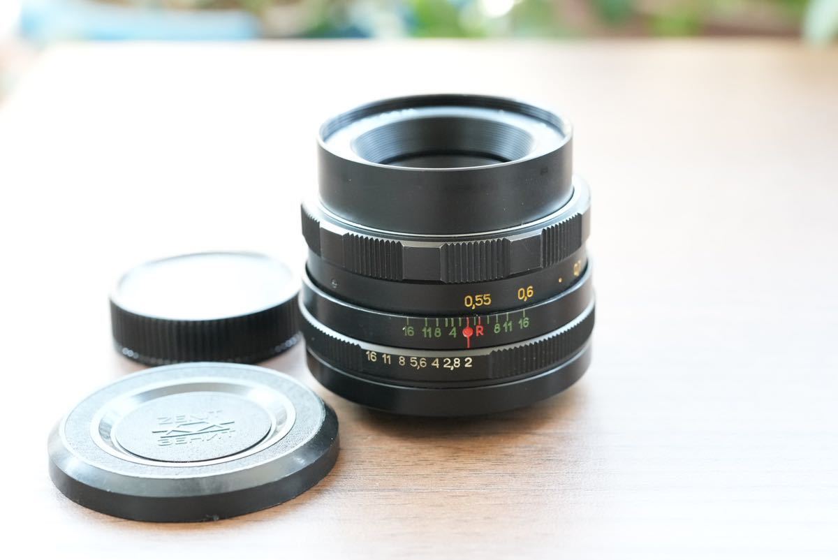 送料無料 分解清掃済み Helios-44M 58mm f2 ヘリオス M42ぐるぐるボケ