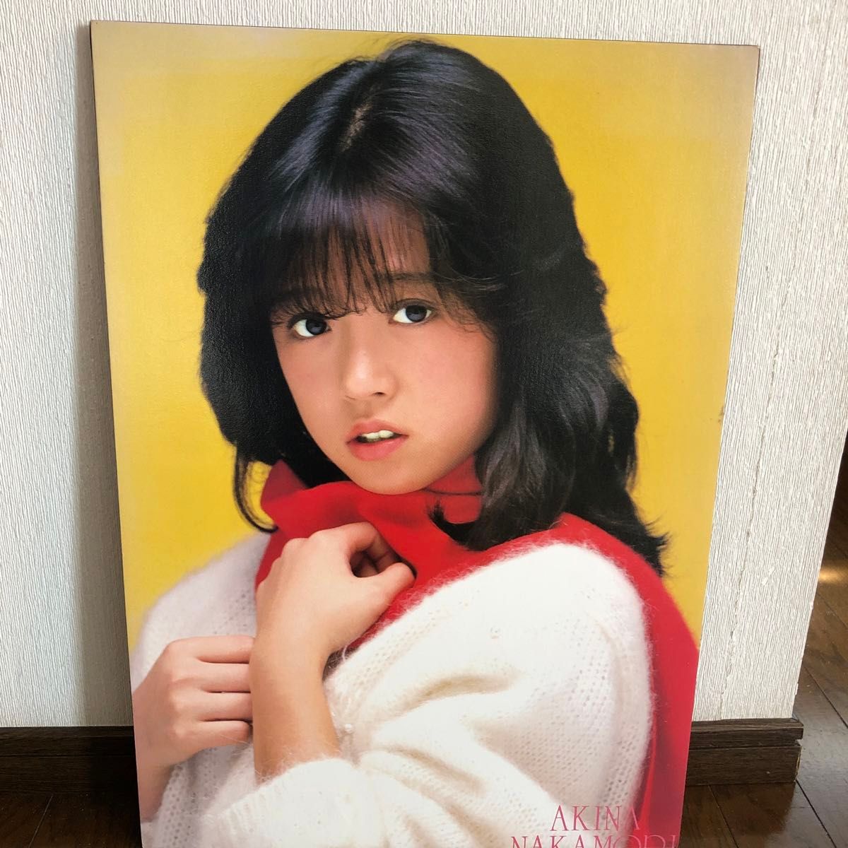 中森明菜 パネルポスター他 5点 店頭展示品 当時物 昭和レトロ