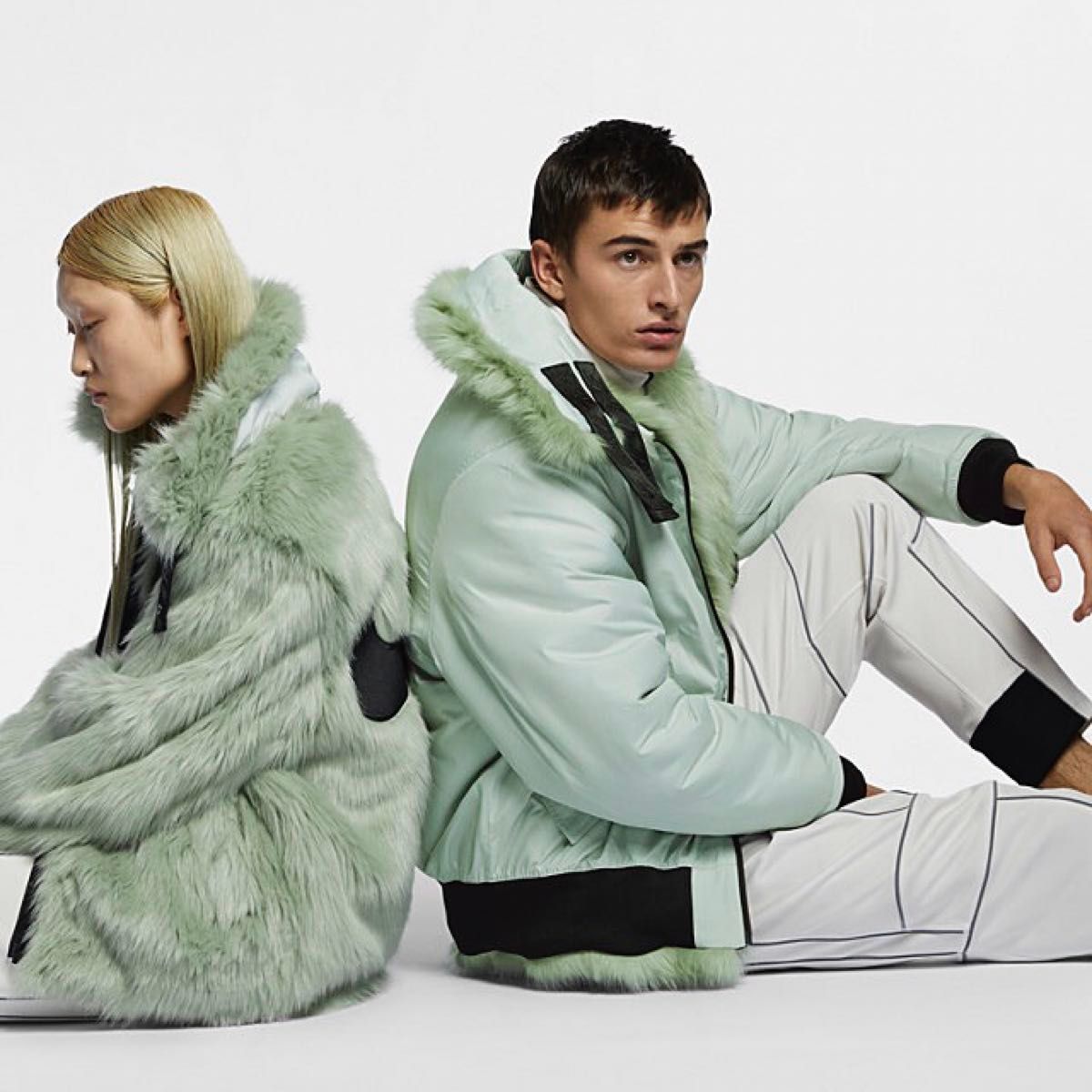 NIKE × AMBUSH ナイキ アンブッシュ Reversible Faux Fur リバーシブル