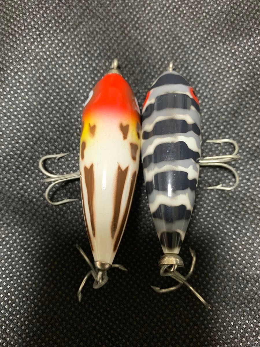 ヘドン ベビーザラ 2個セット オールドルアー スミスカラー HEDDON