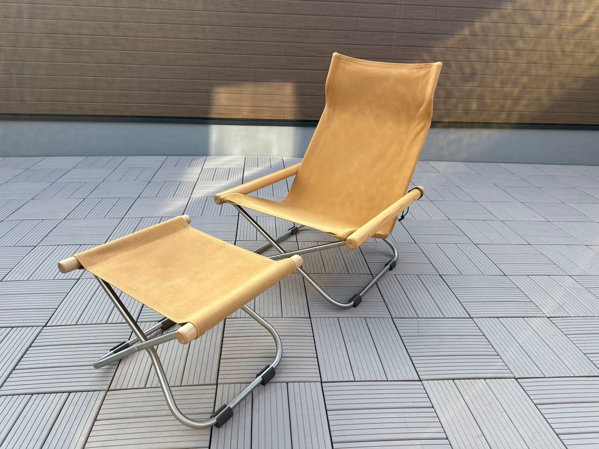 極上美品 NychairXニーチェアエックス＋オットマンセット + 高級