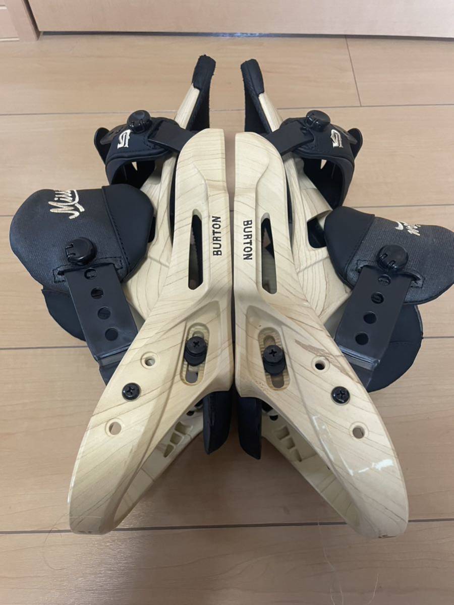 Yahoo!オークション - 美USED 2016 BURTON MISSION est Mサイズ 木目