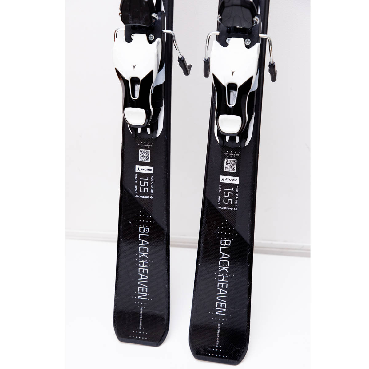 Atomic Black Heaven スキー 板ビンディング付き Atomic Black Heaven