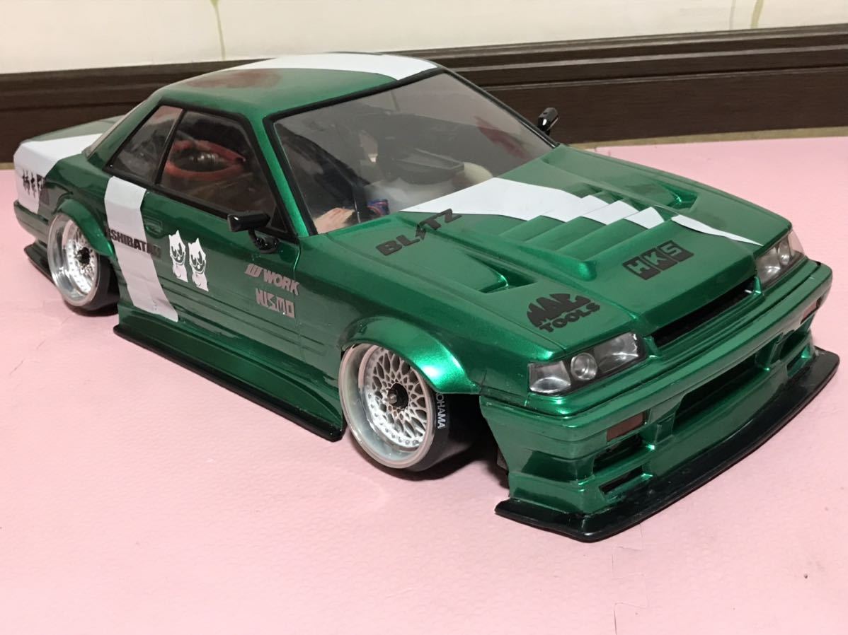 送料無料 1/10 R31ハウス 日産 スカイライン GTS-R ドリフト ラジコン