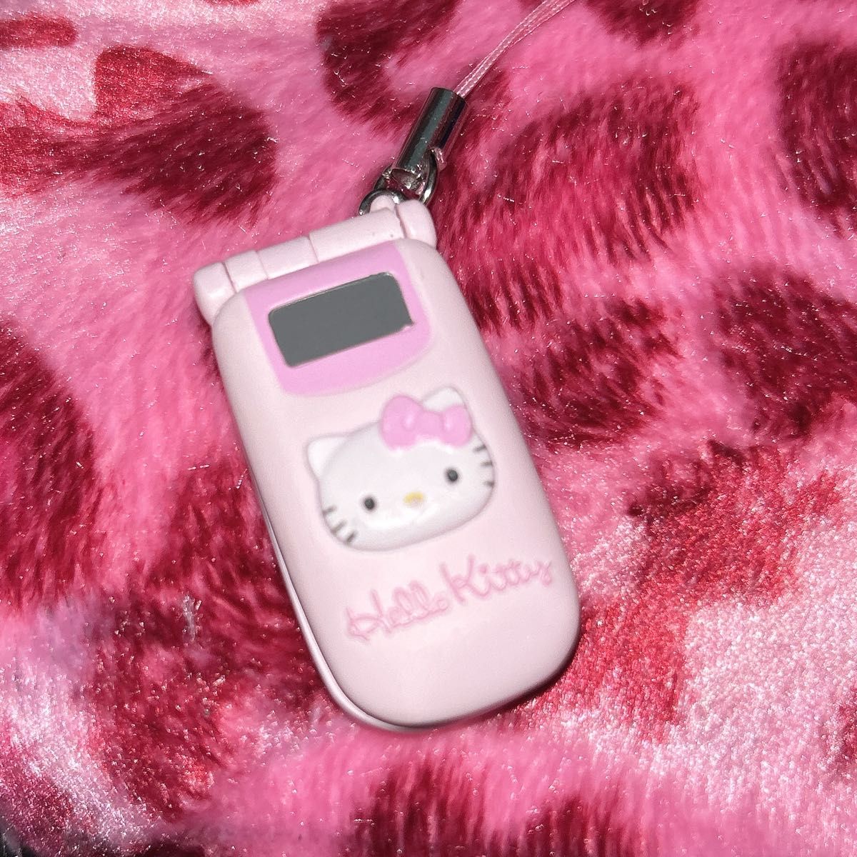 平成コギャル ハローキティ ガラケー ストラップ キーホルダー キティ