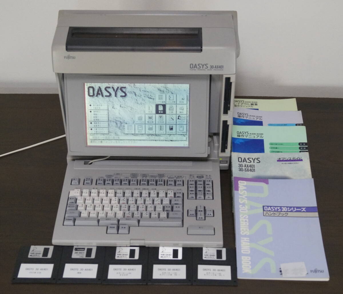 Yahoo!オークション - 即決あり 富士通製ワープロ OASYS 30-AX401 親