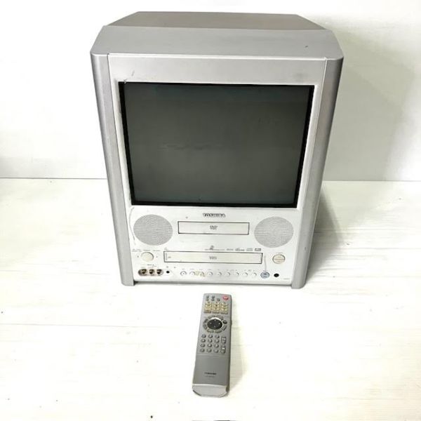 Yahoo!オークション - 仙4 東芝 15VD17 DVD・VTR内蔵テレビ ブラウン管