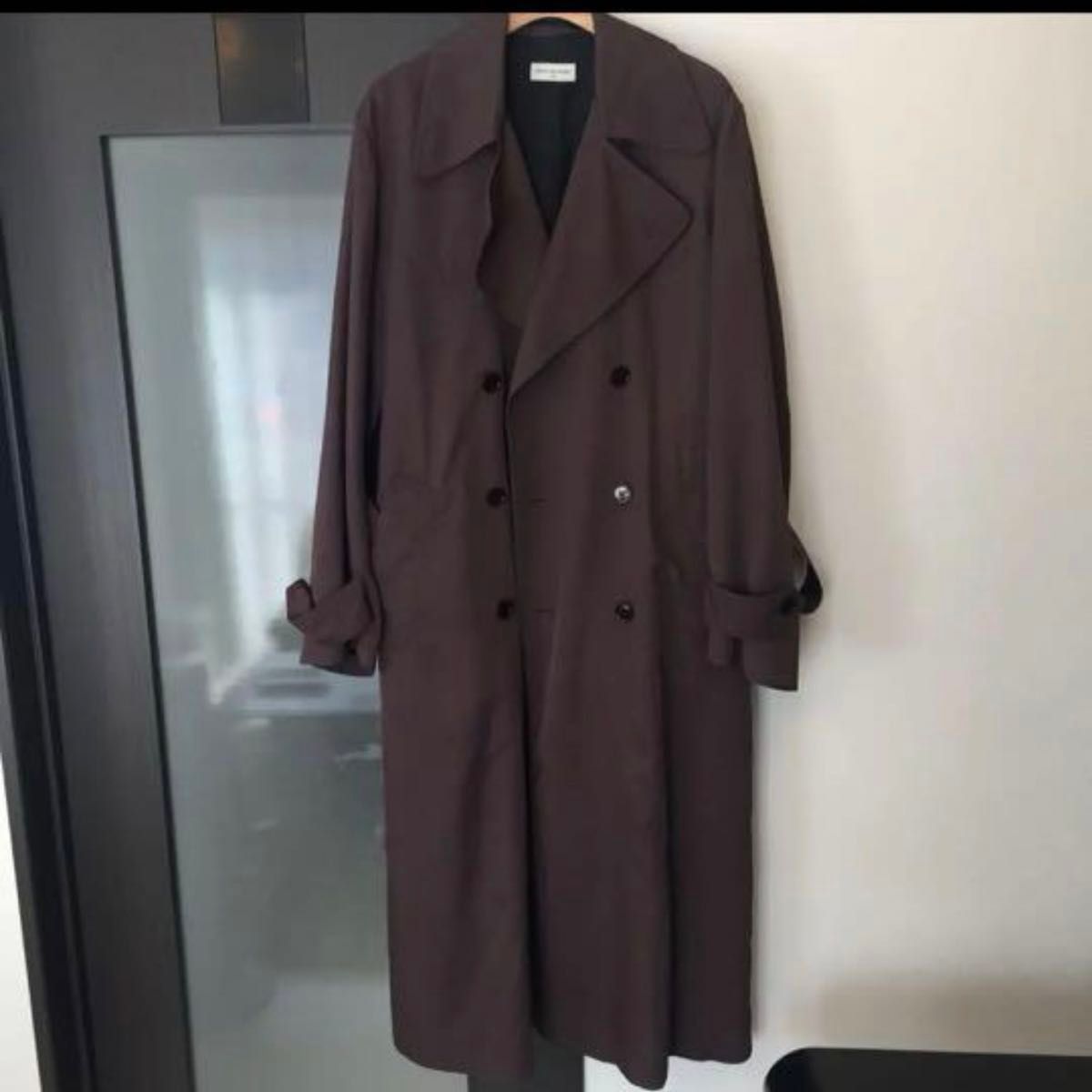 dries van noten トレンチコート ドリスヴァンノッテン パープル 紫