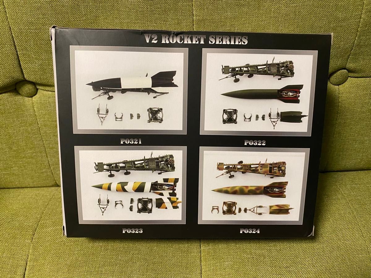 PMA製 第二次世界大戦ドイツ軍V2ロケット弾道ミサイル 1/72 完成品模型