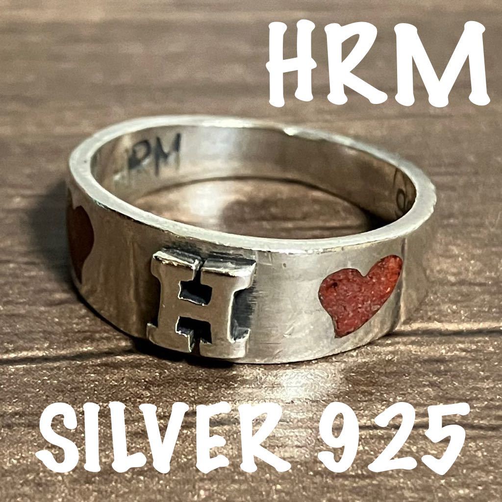 ws550】HRM ハリウッドランチマーケット Hロゴ シルバーリング 指輪 13