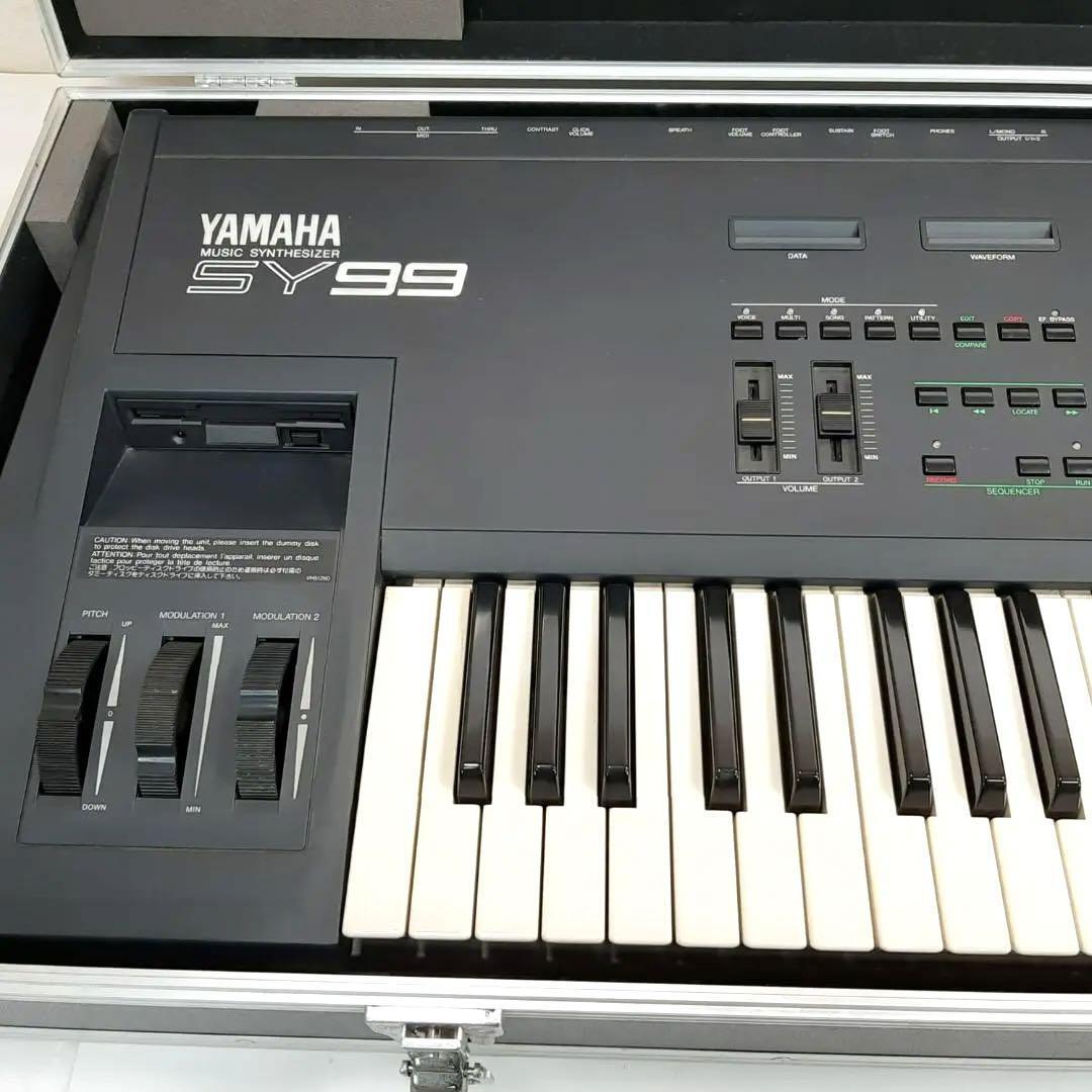希少 YAMAHA 最高峰モデル シンセサイザー SY99 ハードケース ヤマハ