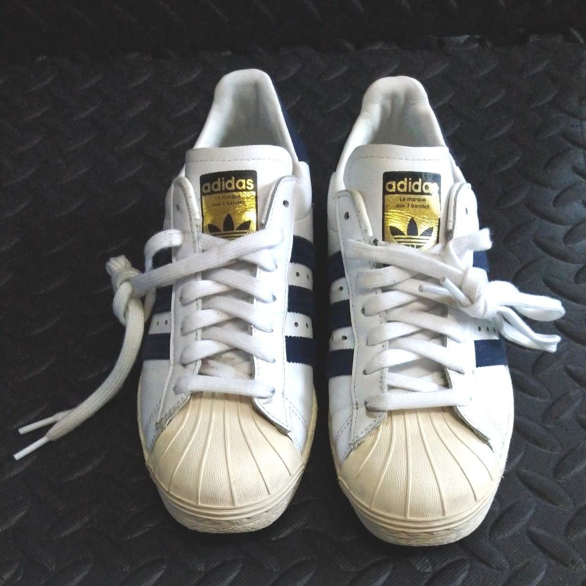 アディダス スーパースター80s ネイビー adidas希少金ベロ｜Yahoo