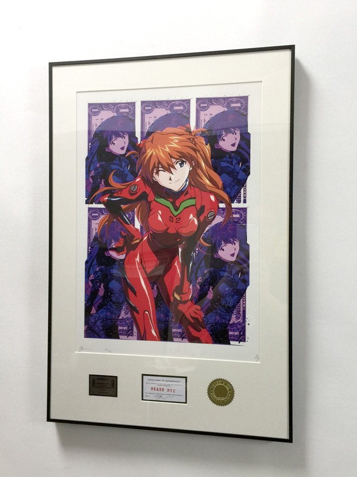 額込 世界限定100枚DEATH NYC アートポスター 現代アート 44 【公式通販】