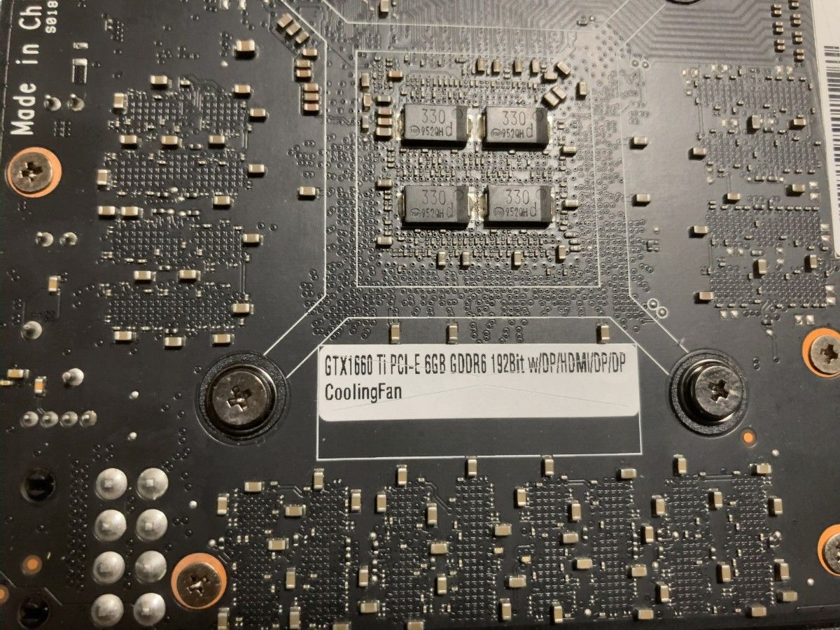 動作確認済】 GeForce GTX 1660 Ti 6GB GDDR6｜Yahoo!フリマ（旧PayPay