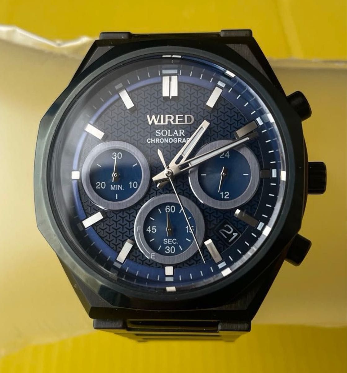 SEIKO セイコー WIRED ワイアード SOLAR クロノグラフ VR42-KMH0