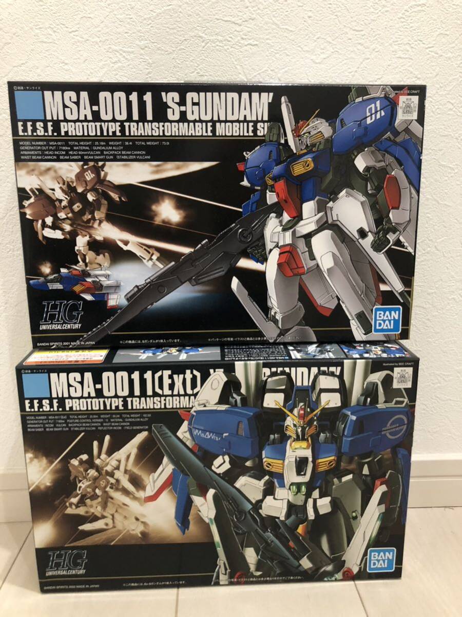 新品未開封 HGUC 1/144 Ex-S ガンダ MSA-0011 Sガンダム ガンプラ