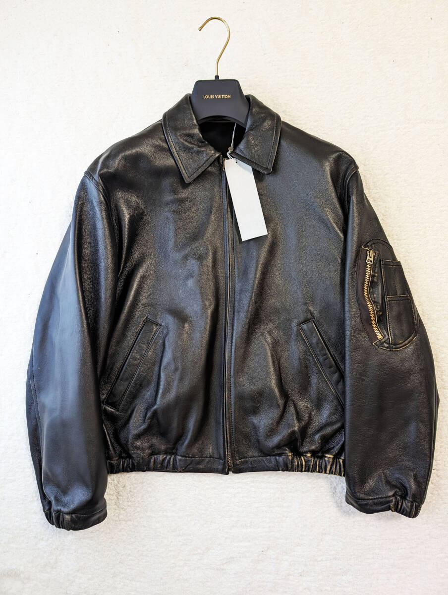 Yahoo!オークション - 24SS COMOLI レザージップブルゾン サイズ 1 Z01