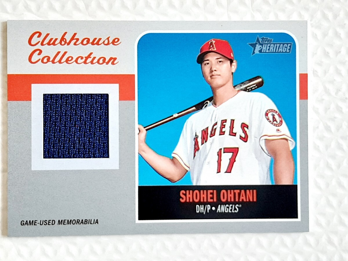 大谷翔平 希少大谷 カード 実使用ジャージカード ルーキー 実使用