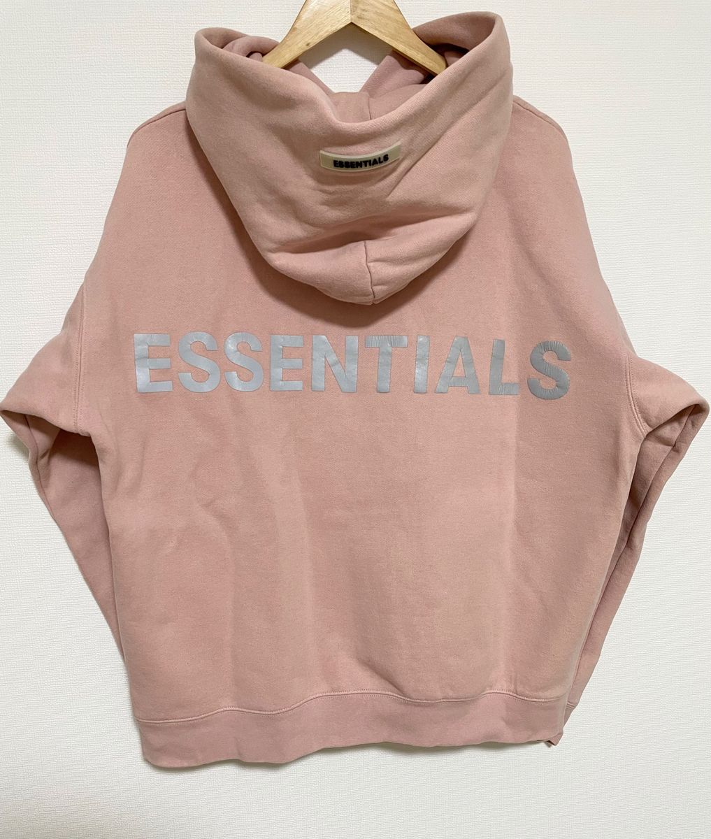 FOG ESSENTIALS エッセンシャルズ フーディ パーカー ピンク ほぼ新品