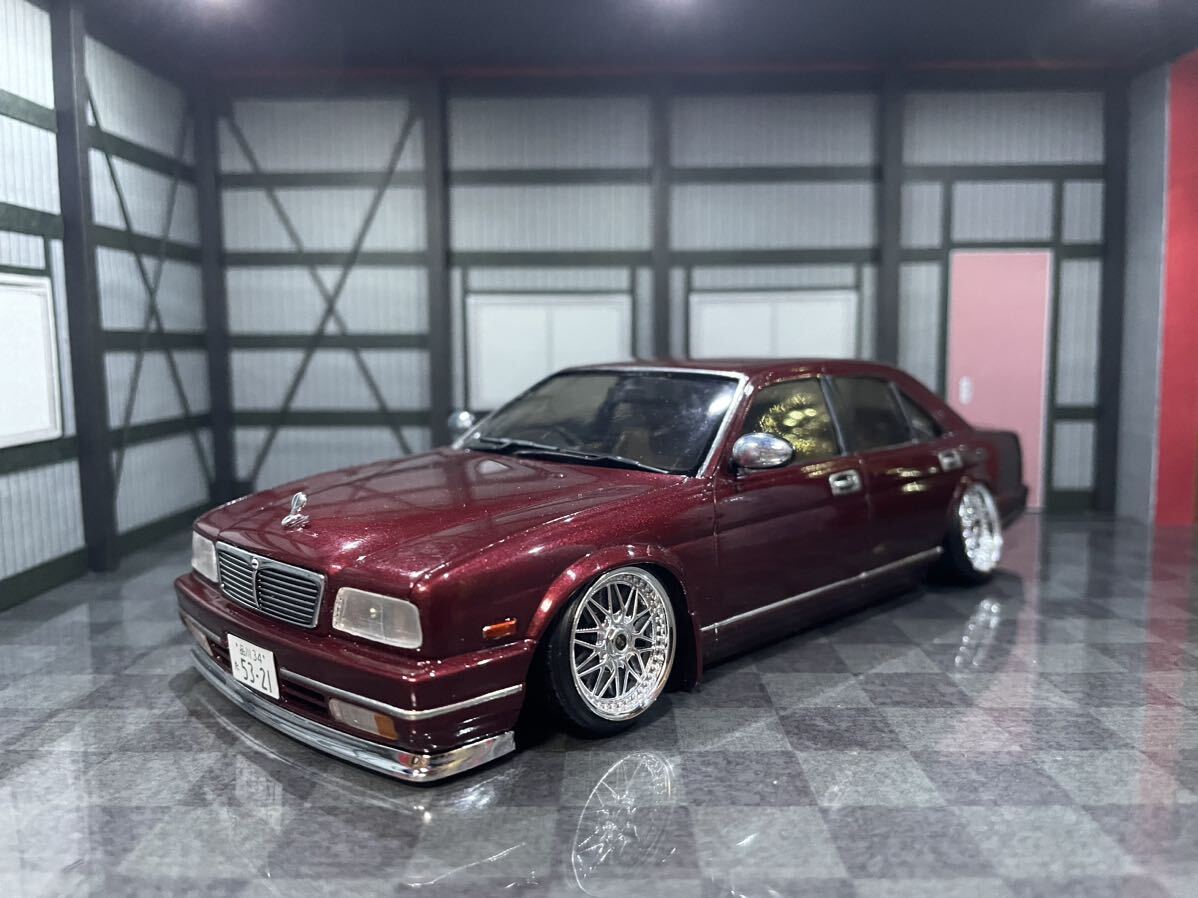 Yahoo!オークション - 1/24 アオシマ Y32シーマ TYPE IIIリミテッド 完