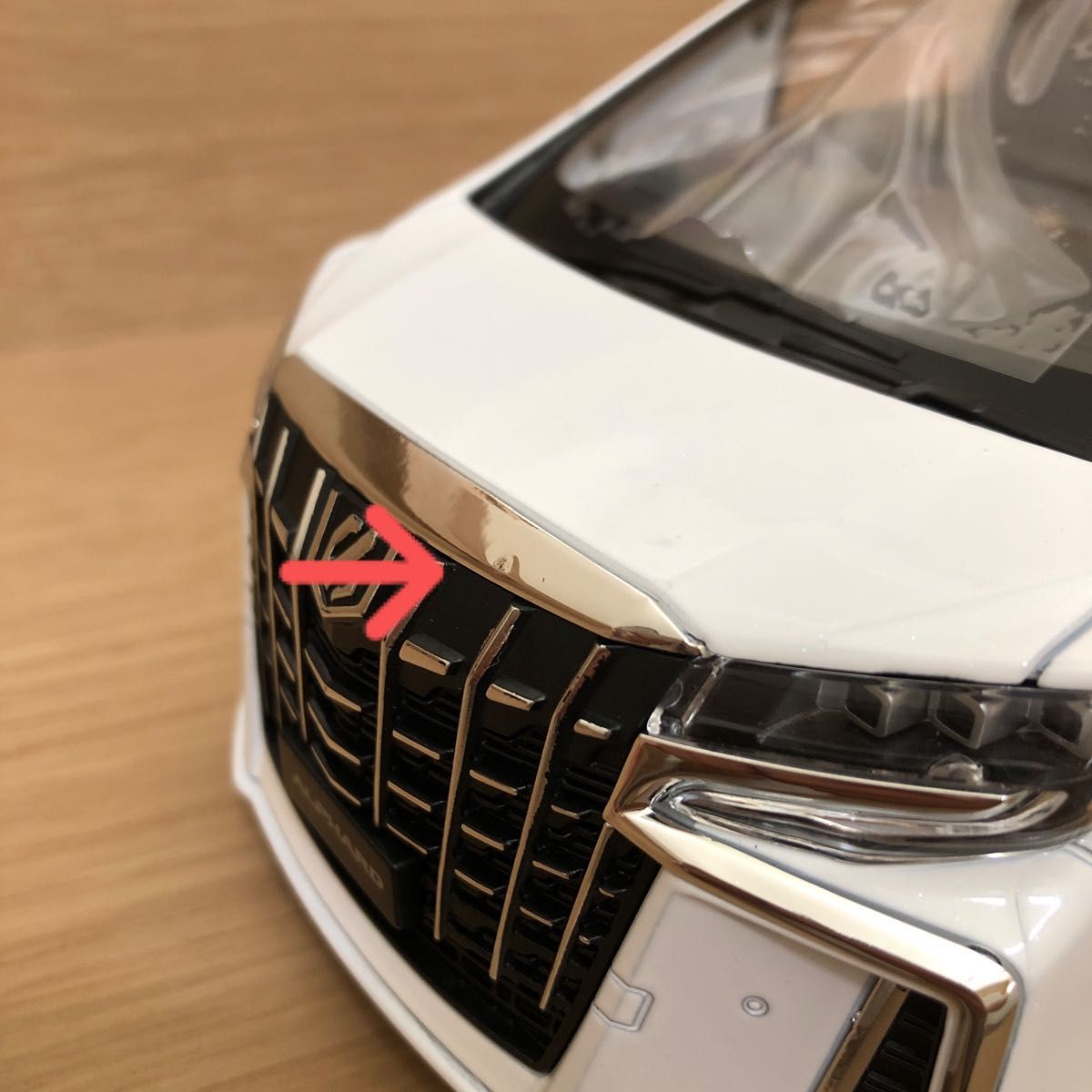 電動スライドドア搭載 新品 1/18 トヨタ アルファード ミニカー 30系