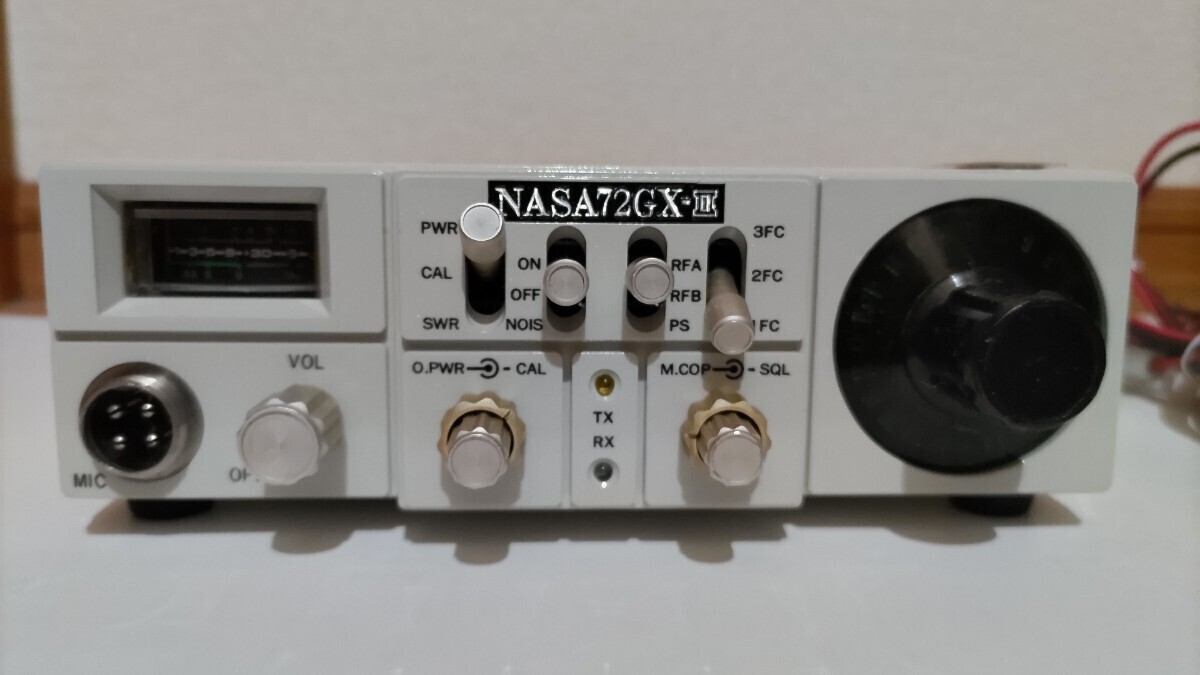 Yahoo!オークション - NASA 72GX-Ⅱ 28MHz改造済トランシーバー アマ