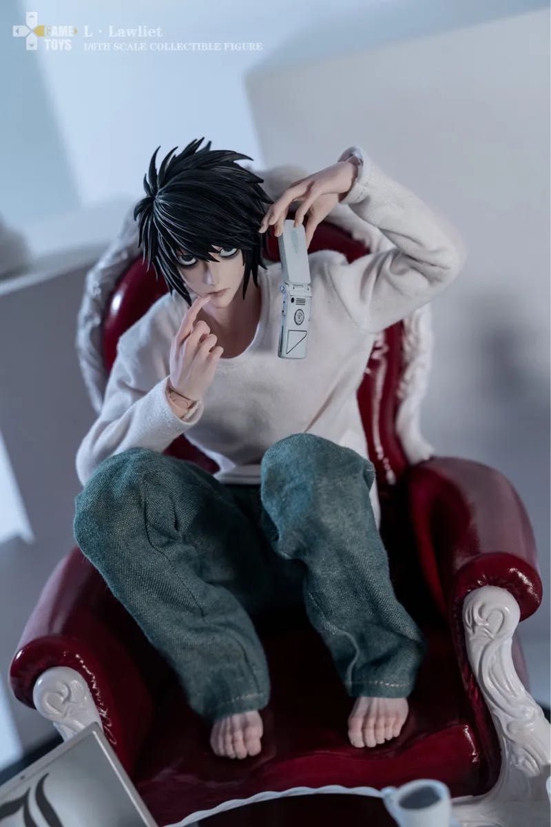 GAMETOYS GT-007 008 デスノート夜神月 Lエル2体セット特典付 (普通素