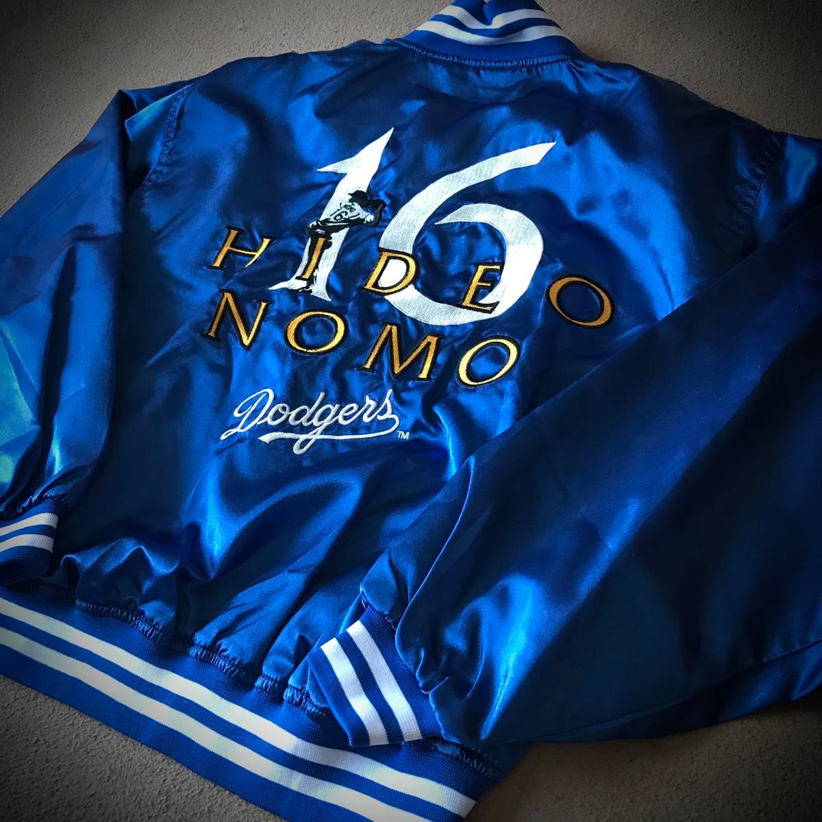 希少 NOMO 16 野茂英雄 スタジアムジャンパー スタジャン 希少 NOMO 16