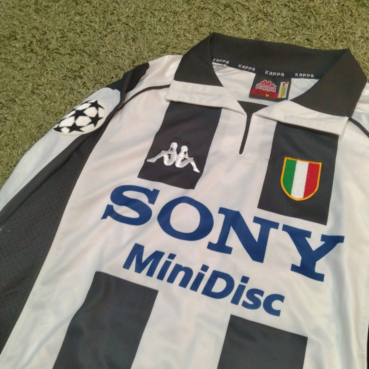 Kappa Juventus ユベントス 98-99年 CL ジダン 背番号21トヨタカップ用