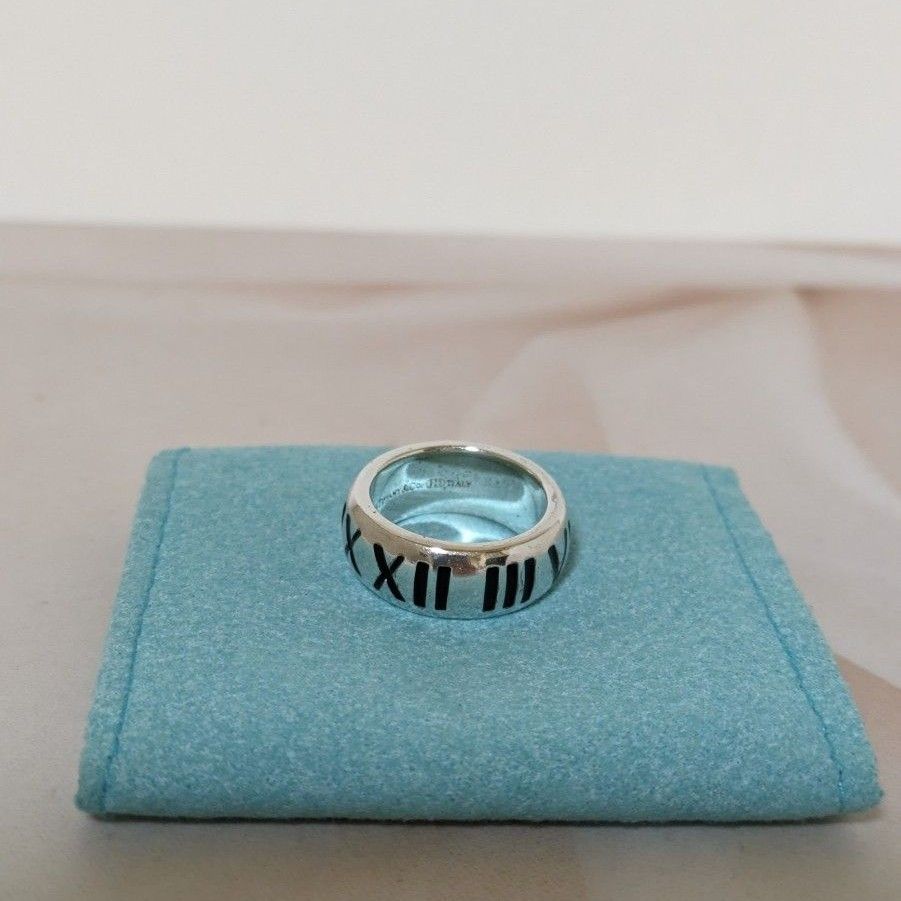 希少 TIFFANY&Co ティファニー アトラス 2003 リング 指輪 シルバー925