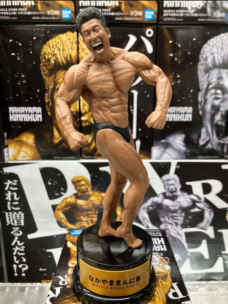MUSCLE STARS PIECE なかやまきんに君～りそうの姿トロフィー～｜Yahoo