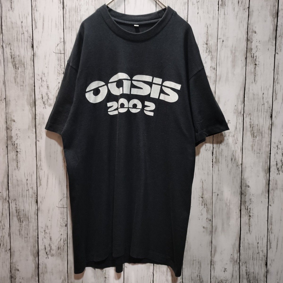 オアシス OASIS ロックTシャツ ビンテージ Y2K シンステ 丸胴 古着