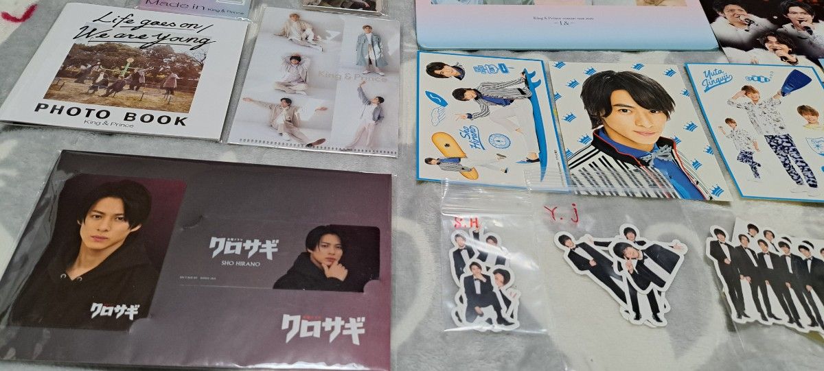 Number_iキンプリ平野紫耀グッズ クロサギカードクリアポスターフォト